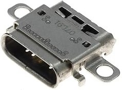 Resim Nintendo Switch OLED için USB tip-C Şarj Portu Soket Dock Konektörü 