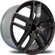 Resim EMR-DY438-06 8.0x18"-5x112 ET40 57.1 Gun Metal Jant (4 Adet) 