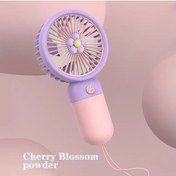 Resim Handmade Taşınabilir Mini Fan Soğutucu Masaüstü Vantilatör Usb Şarjlı 