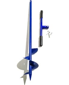 Resim Toprak Burgusu Direk Dikme Aleti Montaj Kollu 15 CM Çap 101 CM Boy 