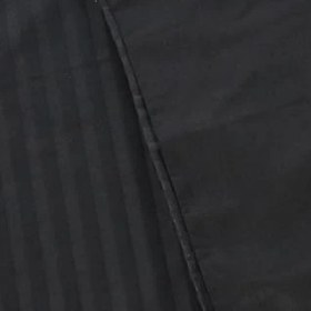 Resim Storemax Stripe ÇIZGILI%100 Pamuk Nevresim Takımı, Siyah, Size 