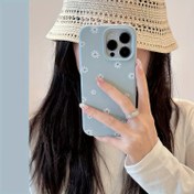Resim The Ins Style Daisy Floral Phone Case is compatible with various for iphone models, including 16/15/14/13/12 cases/11 Pro Max/Plus/X/8/7. It is a popular birthday gift and business present, durable, stain-resistant, and fingerprint-proof. This brand new phone cover for both men and women features rounded edges and a matte finish in blue with small. 