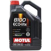 Resim Motul 8100 Eco-lite 0w-20 5 Lt Tam Sentetik 