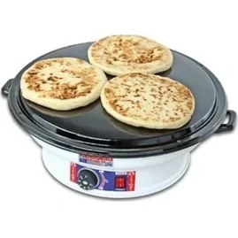 Resim Yörükoğlu Elektrikli Katmer Sacı Börek Sacı Ekmek Sacı Katmer Tavası + Termostat Özellikli + Yerli Üretim 