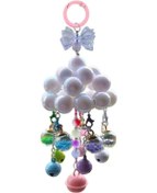 Resim Userfriendly11 Aurora Beyazı Denizanası Boncuklu Rüzgar Çanı Araba Aynası Ve Ev Dekorasyon Süsü 