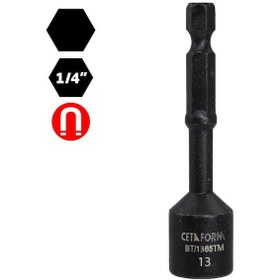 Resim Ceta Form 13 X 65 Mm Darbeli Manyetik Lokma Uç Bt/1365tm 