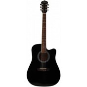 Resim Washburn WA90CEB Siyah Elektro Akustik Gitar 