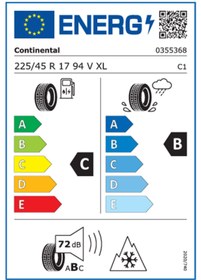 Resim Continental PremiumContact 7 245/45R19 98W FR 4x4 Yaz Lastiği (Üretim Yılı: 2025) 