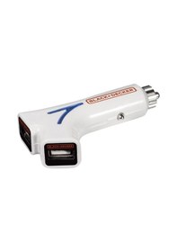 Resim Black&Decker Pıusb2Be 3.1 Amper Çift Çıkışlı Usb Araç Şarj Cihazı 