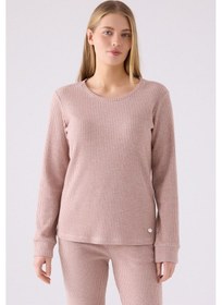 Resim Pierre Cardin Kadın Pembe Pijama Takımı Pc8922-s-v3 Pembe 