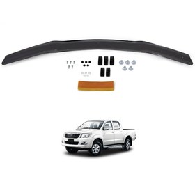 Resim Hilux Ön Kaput Koruyucu Rüzgarlığı 2012 2013 2014 2015 