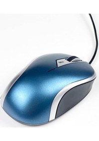 Resim Koodmax Wozlo Ergonomik Usb Optik Kablolu Mouse 1000 Dpı - Petrol Mavisi 