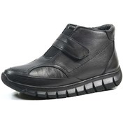 Resim Beety 3607 Deri Siyah Kemik Çıkıntı Ortopedik Kadın Anne Bot Siyah 