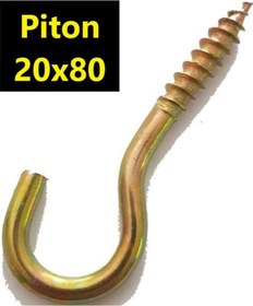 Resim Piton 20X80 Açık Kancalı (5 Adet) Ar.10 N11.45464 
