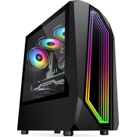 Resim Revenge Infinite Spacex5 3 Rgb Fanlı Gaming Oyuncu Bilgisayarı Sonsuzlukaynalı Ön Panel 