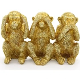 Resim Polyester 3 Maymun 019-804 