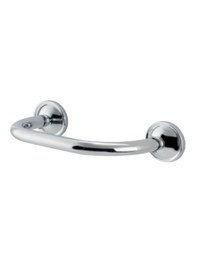 Resim Çelik Banyo Paslanmaz Pirinç Bella Küvet Tutamağı 30cm Gri 