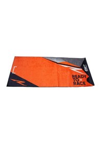 Resim Gp Kompozit Ktm Universal Motosiklet Halısı Siyah Turuncu 