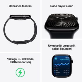 Resim Apple Watch Series 10 GPS 46mm Alüminyum Kasa Akıllı Saat | TR Garanti 