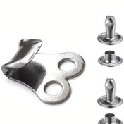 Resim hapshoe Dayanıklı Nikel Bot Kancası ve 33 No Rivet Seti 