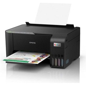 Resim L3250 Renkli Mürekkep Tanklı Çok Fonksiyonlu Yazıcı Uyumlu Mürekkepli 