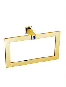 Resim Windisch Moon Lıght Square Havluluk Gold - Blue Crystal 