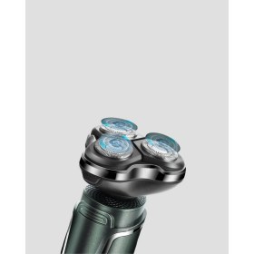 Resim Zenvia 3D Akıllı Kesim Teknolojili Şarjlı Tıraş Seti - 3 Başlıklı, Paslanmaz Çelik Bıç 