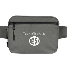 Resim Dream Theather Logo 3 Bel Çantası - Gri 