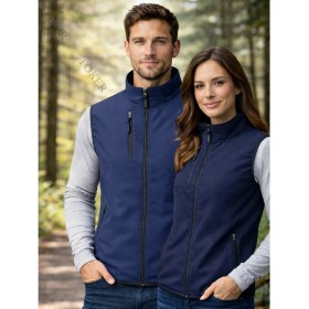 Resim Toker Tekstil Softshell Yelek - Rüzgar ve Su Geçirmez Iş Yeleği - Günlük Kullanım 