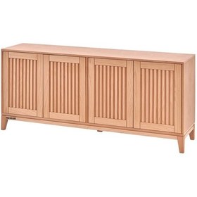 Resim Masifart Plavia 180 Lik Çıtalı Konik Konsol Cilasız Ham Diğer 