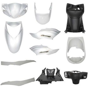 Resim Honda Spacy 110 Grenaj Seti Beyaz 