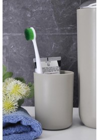 Resim Diş Fırçalık Ve Macunluk Bej Diğer 