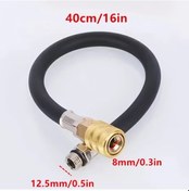 Resim Dashanshop Kilitli Lastik Şişirme Hortumu, 40cm Araç Motosiklet Bisiklet Pompa Adaptörü 