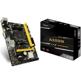 Resim Biostar A320MH AMD A320 2666MHz DDR4 Soket AM4 mATX Anakart 