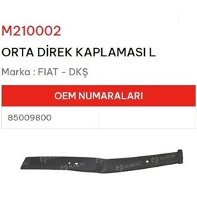 Resim Genel Markalar Orta Dırek Kaplaması Bakalıtı Sol Dks 