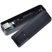 Resim USB Powerbank Kutusu DIY 18650 Tek Hücreli Li-ion Lipo Microusb USB Giriş 3.7V Batarya Akü 