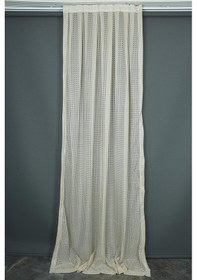 Resim KARDELEN MODEL VİZON RENK TEK KANAT Pileli Fon Perde 75*260 cm Vizon 