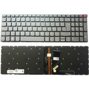 Resim Lenovo Uyumlu 320 15ısk, 330 15ıkb Notebook Klavyesi Füme Tr Işıklı 
