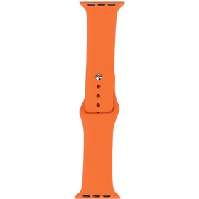 Resim Watch 38mm Band Serisi Klasik Kordon Silikon Strap Kayış-Turuncu 