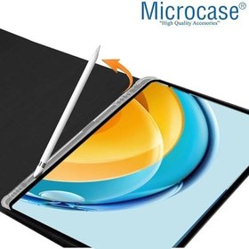 Resim Microcase iPad Pro 12.9 M2 2022 Tablet ile uyumlu Bluetooth Türkçe Klavyeli Standlı Kılıf AL4826 ITHL 