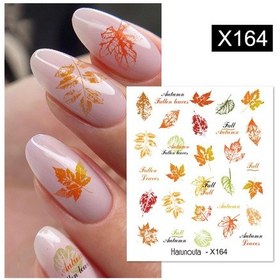 Resim Su Transferli Nail Art Sticker X164 55344-19 