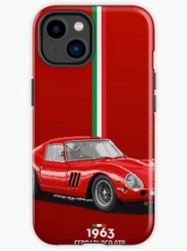 Resim izzytech Iphone 11 Uyumlu Kamera Ferrari Desenli Model Iç Kısmı Kadife 