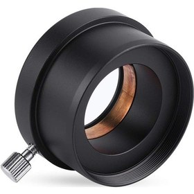 Resim 2 İla 1.25 İnç Teleskop Mercek Montaj Adaptörü, Metal, Sıkıştırma Uyumu, Net Görüntüler İçin Kullanımı Kolay, Fotoğrafik Uyumluluk İle 