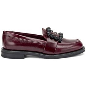 Resim Bordeaux Oxford Klasik Kadın 90q3 Frau Alıas Bordeaux 