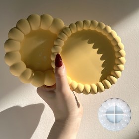 Resim DIY Epoksi Reçine Takı Saklama Tepsileri, Alçı & Çimento Bardak Altlıkları için Yeniden Kullanılabilir Silikon Yuvarlak Kabarcık Kalıp - Ev Dekorasyonu, Sabun, Banyo Bombaları için Dayanıklı El Sanatları Kalıbı 