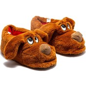 Resim Karamel Kadın, Garson Boy Hayvanlı Panduf Kahverengi 36/41 Kahve 