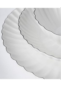 Resim Maxx Doria Parthenon Platinum 12 Kişilik 58 Parça Yemek Takımı Pa2069 Beyaz 