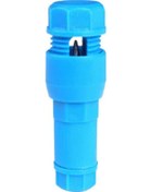 Resim Mufunye Siyah Nylon Bahçe Aydınlatma Kablo Bağlayıcı, Dış Mekan Işık Prizı, Kesintisiz Akım İçin Delikli Tasarım - 1 Adet 