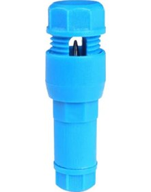 Resim Mufunye Siyah Nylon Bahçe Aydınlatma Kablo Bağlayıcı, Dış Mekan Işık Prizı, Kesintisiz Akım İçin Delikli Tasarım - 1 Adet 