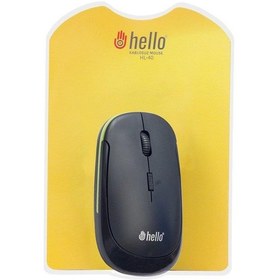 Resim Hello Hl-18740 1200dpı 2.4ghz Kablosuz Slim Mouse 